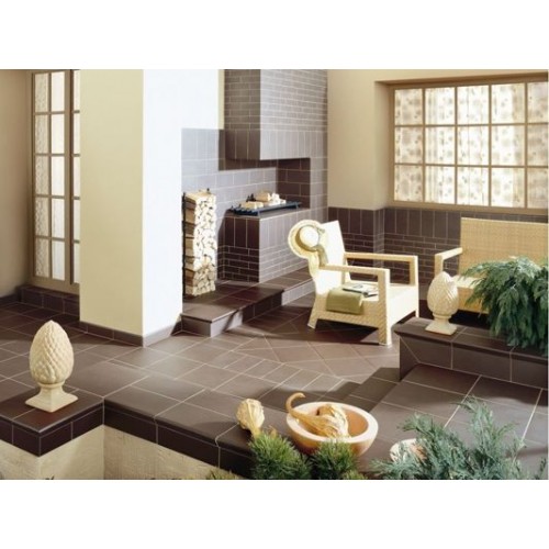 Paradyz Клинкерная плитка Natural brown (Paradyz, Польша) 