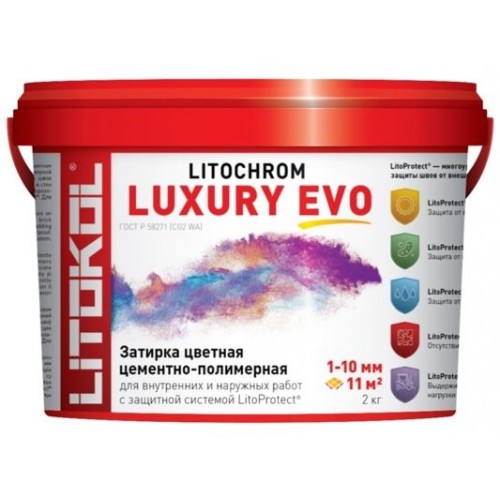 Litokol Litochrom Luxury Evo (Litokol, Россия) 