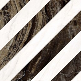 Декор Allmarble Rif. Lasa - Raffaello - Frappuccino Decoro Lux rett 60x60