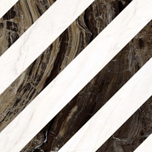 Marazzi Декор Allmarble Rif. Lasa - Raffaello - Frappuccino Decoro Lux rett 60x60 MMRC