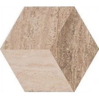 Декор Allmarble Rif. Travertino 18,2x21