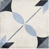 Equipe Декор Art Nouveau Arcade Blue 20x20 24411
