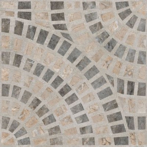 Vitra Декор Marble-Beton Круговой Темный Лаппато Ректификат 60x60 K949793LPR01VTE0