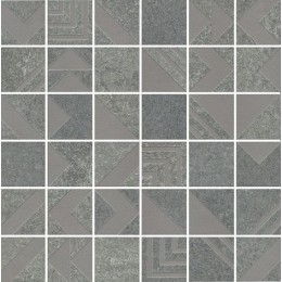 Декор Про Нордик мозаичный серый 30x30