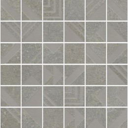 Декор Про Нордик мозаичный серый светлый 30x30