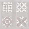 Argenta Ceramica Декор Selandia Bianco Dcor matt rett 60x60 88240