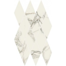 Мозаика Charme Deluxe Floor Project Arabescato White Mosaico Diamond Lux