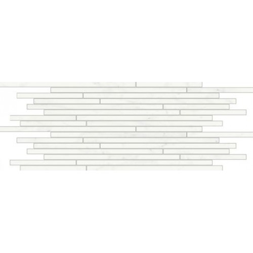Italon Мозаика Charme Deluxe Floor Project Bianco Michelangelo Strip Lux 610110000638