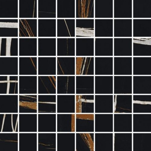 Italon Мозаика Charme Deluxe Floor Project Sahara Noir Mosaico Lux 610110000635