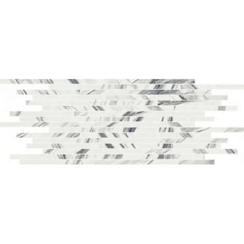 Italon Мозаика Charme Deluxe Floor Project Statuario Fantastico Strip Lux 610110000641