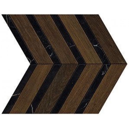 Atlas Concorde Мозаика Heartwood Moka Marble Chevron AOYI