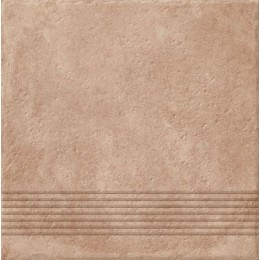 Ступень Carpet темно-бежевый рельеф 29,8x29,8