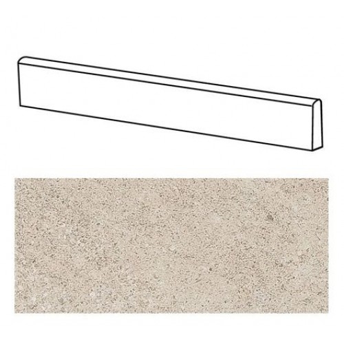 ABK Group Плинтус Battiscopa Downtown Ecru rettificato 6,5x60 DWR01101