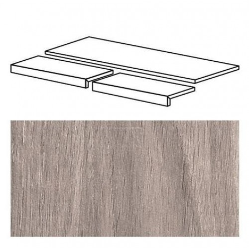 ABK Group Ступень Comp. Scalino soleras grigio rett. 35x80 S1R49106