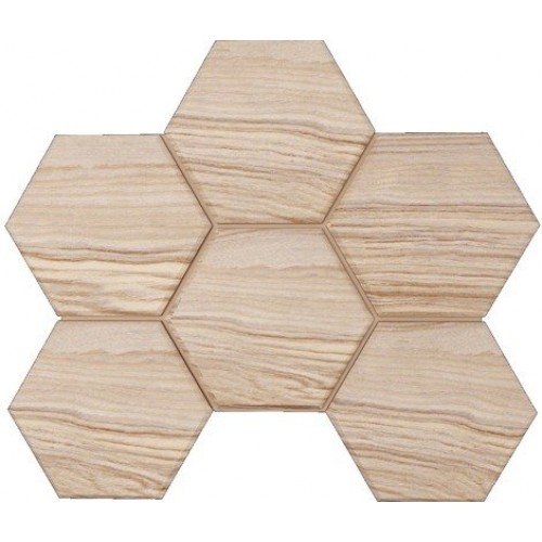 Ametis by Estima Мозаика Selection SI 03 Hexagon Неполированный 