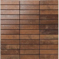 Мозаика Metal Copper Lappato Mosaico 2,5х10