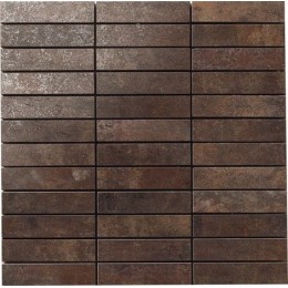 Мозаика Metal Titanium Lappato Mosaico 2,5х10