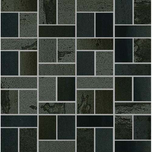Apavisa Мозаика Metal 2.0 Green Lappato Mosaico Mix 