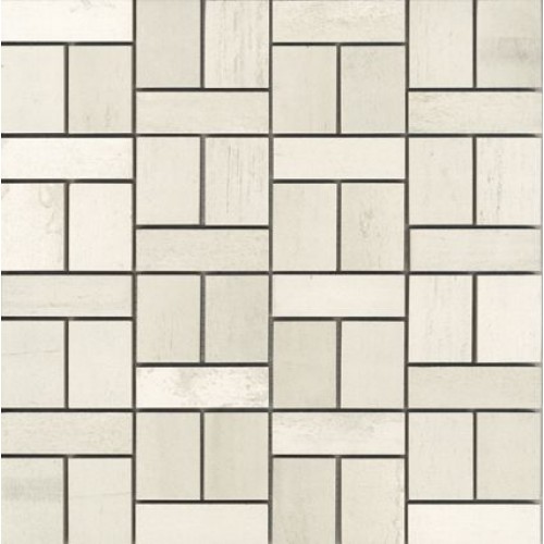 Apavisa Мозаика Metal 2.0 White Lappato Mosaico Mix 