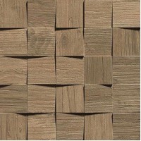 Декор Axi Brown Chestnut Mosaico 3D 35x35