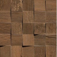 Декор Axi Dark Oak Mosaico 3D 35x35