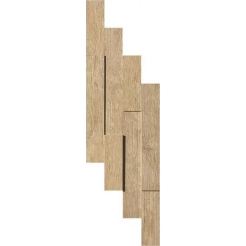 Atlas Concorde Декор Axi Golden Oak Brick 3D 20x44 AMWB
