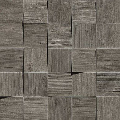 Atlas Concorde Декор Axi Grey Timber Mosaico 3D 35x35 AMV4