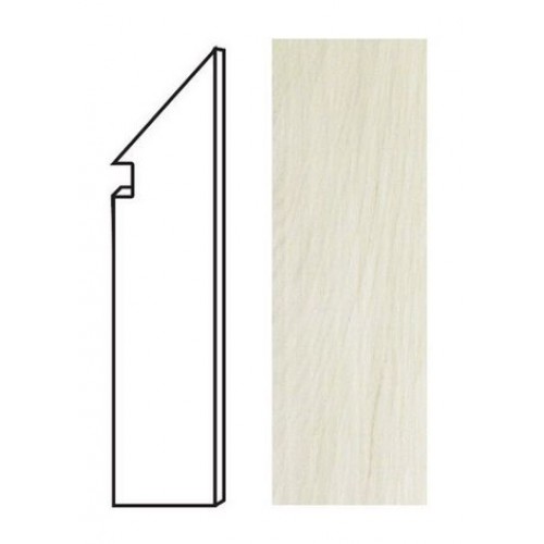Atlas Concorde Плинтус Etic Rovere Bianco Battiscopa Sag.DX 7,2x30 ANAL