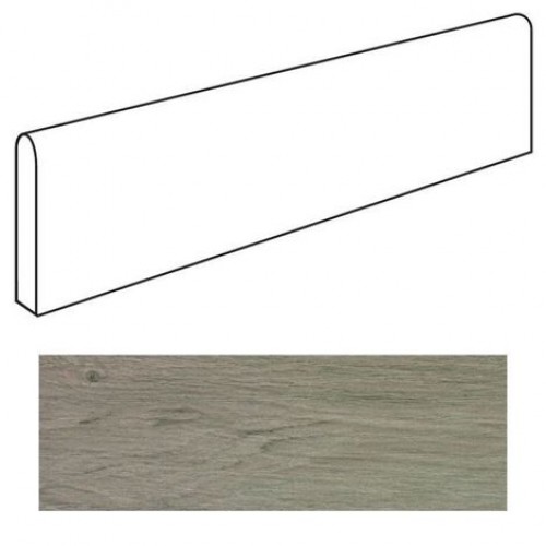 Atlas Concorde Плинтус Etic Rovere Grigio Battiscopa 7,2x90 AM79