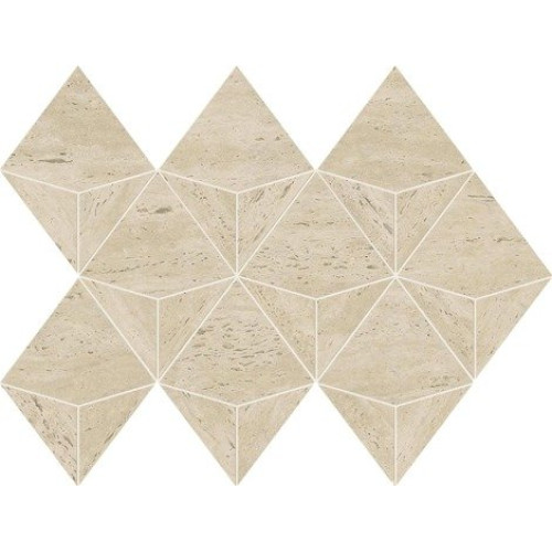 Atlas Concorde Мозаика Marvel Travertine Pearl Mosaico Origami AF9L