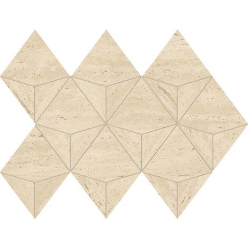 Atlas Concorde Мозаика Marvel Travertine Sand Mosaico Origami AF9K