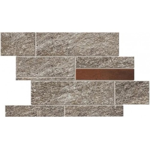 Atlas Concorde Декор Norde Piombo Brick Corten 27,8x39 A599