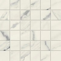 Мозаика Forte dei Marmi Panda White Mosaic Lappato