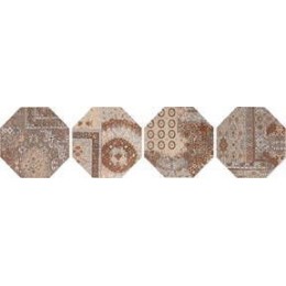 Декор Riabita il Cotto Ottagona Pattern Beige S/4 24x24