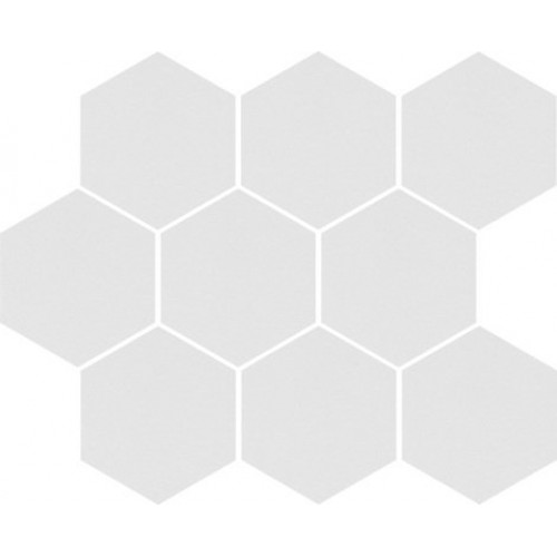 Cerrad Декор Cambia white lappato Heksagon 27,53x33,4 5902510806750