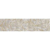 Керамогранит Softcement White polished flower 29,7x119,7