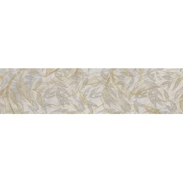 Керамогранит Softcement White polished flower 29,7x119,7
