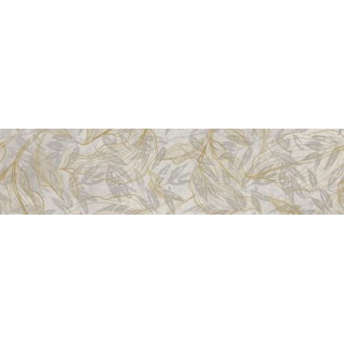 Cerrad Керамогранит Softcement White polished flower 29,7x119,7 5903313317405
