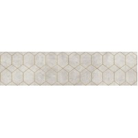 Керамогранит Softcement White polished geo 29,7x119,7
