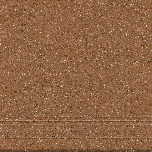 Cersanit Ступень Milton коричневый рельеф 29,8x29,8 ML4A113