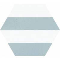 Керамогранит Porto Hex 25 Capri Aqua 22x25