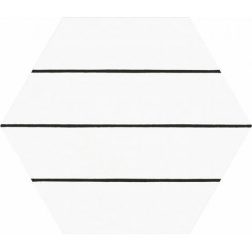 Codicer 95 Керамогранит Porto Hex 25 Savona Black 22x25 