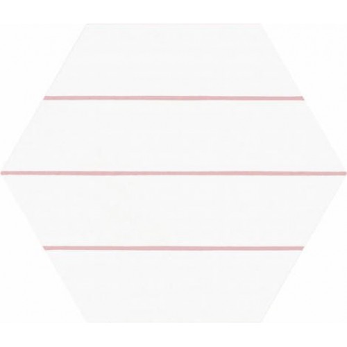 Codicer 95 Керамогранит Porto Hex 25 Savona Pink 22x25 