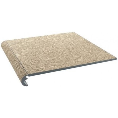 ColiseumGres Ступень Cortina Beige фронтальная 30x32,5 