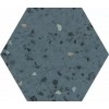 Ecoceramic Керамогранит Inspire blue hex 20x24 