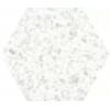 Ecoceramic Керамогранит Inspire white hex 20x24 