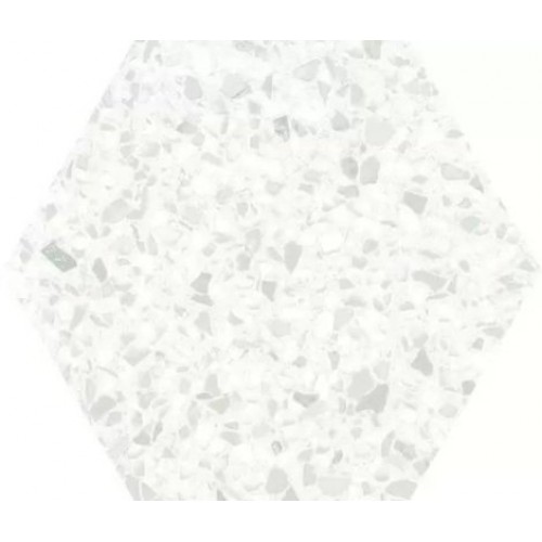 Ecoceramic Керамогранит Inspire white hex 20x24 