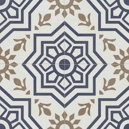 Etili Seramik Керамогранит Bursa Blue Pre-cut 45x45 