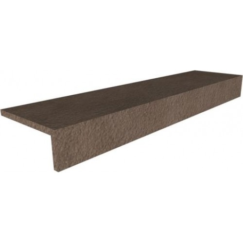 Floor Gres Ступень Industrial Moka Elemento L Bocciardato 15x60 739140