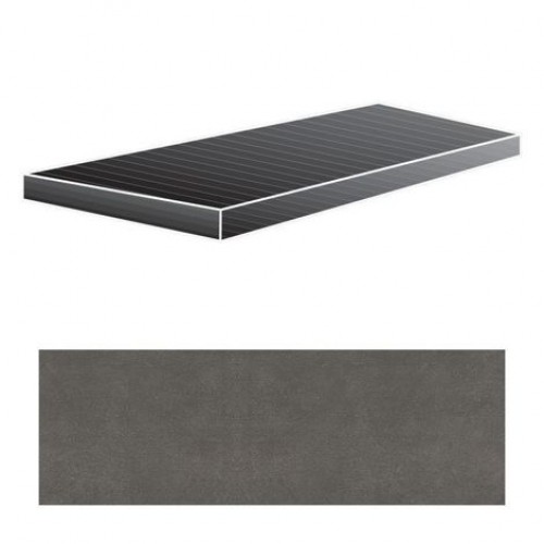 Floor Gres Ступень Industrial Plomb Angolo Gradino Naturale Sx 33x120 739159